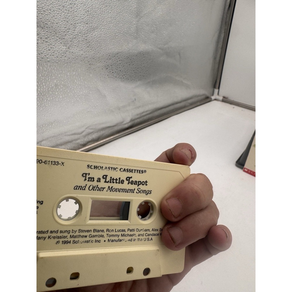 I'm a Little Teapot Scholastic 1994 Book & Cassette Movement Songs Vintage Rare - Picture 5 of 9